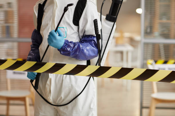 Professional Biohazard Cleanup technician working in Kersey, CO